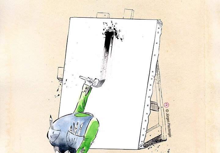 »Action Painting« by Jürgen Plechinger
