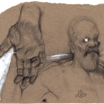 »Holding a Sledge Hammer - Nietzsche« Study of Self by Jürgen Plechinger »Holding a Sledge Hammer - Nietzsche« Study of Self by Jürgen Plechinger